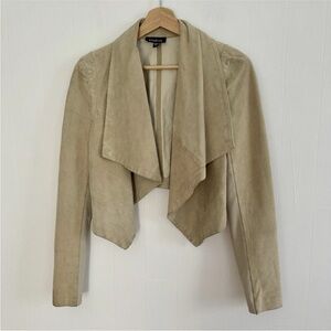 Bebe leather blazer